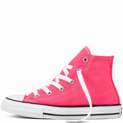 Converse Chuck Taylor All Star High Tops Kids - Pink Shoes (883VEDNI)